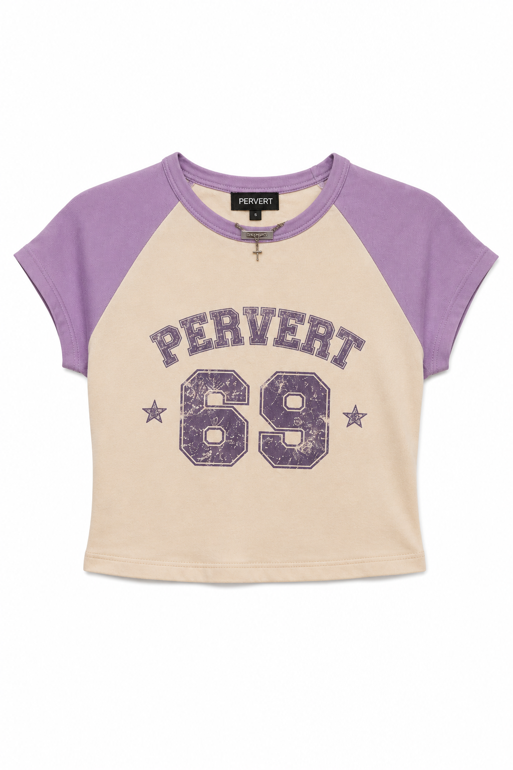 PERVERT 69 Raglan Baby Tee