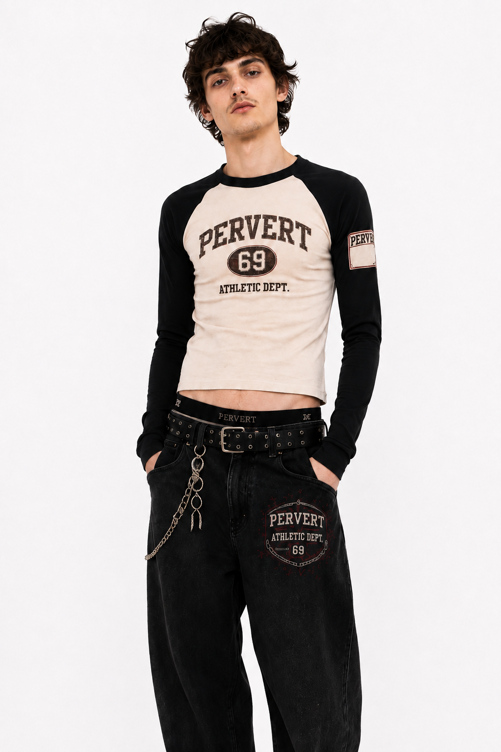 PERVERT 69 Heritage Raglan